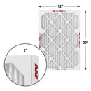 AAF Flanders PREpleat LPD SC M10 12 in. W X 20 in. H X 2 in. Synthetic 10 MERV Pleated Air Filter 1, Pack of 12
