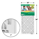 NaturalAire 16 in. W X 36 in. H X 1 in. Synthetic 8 MERV Pleated Air Filter 1 pk, Pack of 12