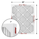AAF Flanders PREpleat LPD SC M10 20 in. W X 24 in. H X 4 in. Synthetic 10 MERV Pleated Air Filter 1, Pack of 6