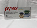 Glass Mixing Bowls with Lids - 8 Piece Set