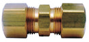 JMF Company 7/8 in. Compression X 7/8 in. D Compression Yellow Brass Union