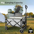 Collapsible Heavy Duty Wagon Cart - Gray