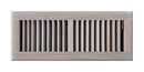 Tru Aire 4 in. H X 12 in. W 2-Way Oak Brown Steel Floor Diffuser