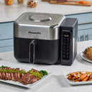 8 Quart Air Fryer - Stainless Steel