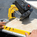 QEP 900XT Pro Series 61900Q Wet Tile Saw, 15 A, 10 in Dia Blade, 24 in Ripping, 5/8 in Arbor, 3600 rpm Speed