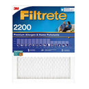 Filtrete 16 in. W X 20 in. H X 1 in. Polypropylene 2200 MPR Pleated Allergen Air Filter 1 pk, Pack of 4