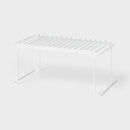 Expandable Collapsible Wire Cabinet Shelf White - Brightroom™