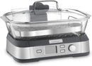 Digital Glass Food Steamer - Stainless Steel