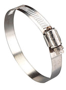Ideal Tridon Hy Gear 1-1/4 in to 2-1/4 in. SAE 28 Silver Hose Clamp Stainless Steel Band, Pack of 10