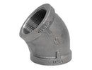 Anvil 3/8 in. FPT X 3/8 in. D FPT Black Malleable Iron 45 Degree Elbow