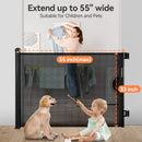 Comomy Retractable Baby Gate for Stairs and Doorways
