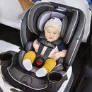 EveryKid 3-in-1 Convertible Car Seat - Livingston Gray
