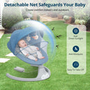 Bioby Baby Swing for Infants With 5 Natural Sway Speeds