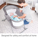 Nap & Go Rocking Bassinet with Bug Net - Trinity