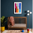 Baby Soho 3-in-1 Convertible Crib to Toddler Bed - Walnut