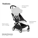 YOYO2 Lightweight Stroller Frame - Black