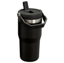 20 oz Stainless Steel Ice Flow Flip Straw Tumbler - Black