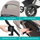Pivot Modular Travel System with LiteMax Infant Car Seat - Desert Tan