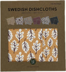 Autumn Blossom Dishcloths - 12 Pack