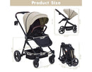 Foldable Baby Stroller - Yellow