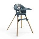 Clikk High Chair All-in-One with Tray & Harness - Fjord Blue