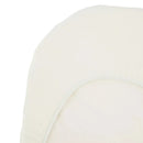 Fitted Sheet for Cradle - White
