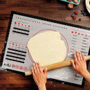 Miu France Silicone Non-Stick Pastry and Baking Mat 3 Piece Set