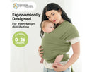 Baby Wrap Carrier - Dusty Olive