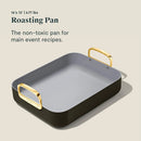 Roasting Pan with Rack - Black