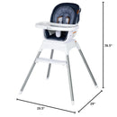 Grow and Go Rotating High Chair - Navy Ink