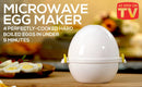 Wireless Microwave Egg Cooker - Perfectly Cooked Hard Boiled Eggs