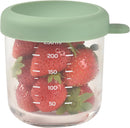 Glass Baby Food Storage Containers - Sage