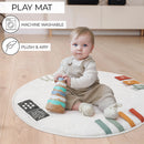 Baby Play Gym & Tummy Time Mat - Soft Cotton