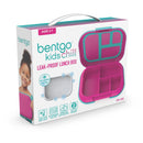 Kids' Bento-Style Lunch Box - Fuchsia/Teal