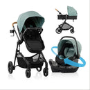 Pivot NXT Travel System w/ Revolve180 LiteMax NXT Infant Car Seat - Pacific Green