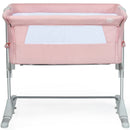 Travel Portable Baby Bed Side Sleeper Bassinet Crib With Carrying Bag-Pink