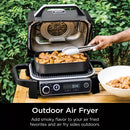 Woodfire Outdoor Grill & Smoker, 7-in-1 Master Grill - Grey