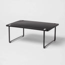 Metal Stacking Shelf - Black