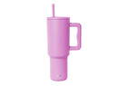 40oz Lidded Tumbler - Lily