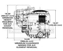 Briggs & Stratton 44T977-0011-G1 1 1/8" X 4 5/16" Vertical Electric Engine