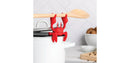 Ototo Holiday Gift Silicone Red Crab Spoon Rest Steam Releaser