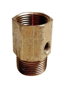 Dial Pipe Adapter 1/2 in. x 1/8 in., 1/8 in., 3/4 in., Pack of 6