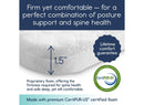 Pack and Play Mattress - White