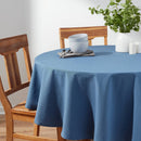 70-Inch Cotton Round Tablecloth in Blue - Threshold™