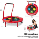 Game Time Interactive Kids' Trampoline with Lights Sounds