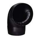Imperial 6 in. D X 6 in. D 90 deg Galvanized Steel Stove Pipe Elbow, Pack of 4