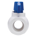 Homewerks 1-1/4 in. PVC FIP Ball Valve Full Port Quarter-Turn Lever For Non-Potable Water
