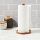 Wood Paper Towel Holder