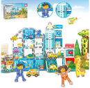 150PCS 3-in-1 Theme Magnetic Tile Set - Aquarium Safari and Metro Theme