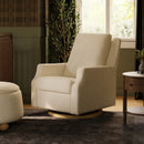 Recliner and Swivel Glider - Ivory Boucle